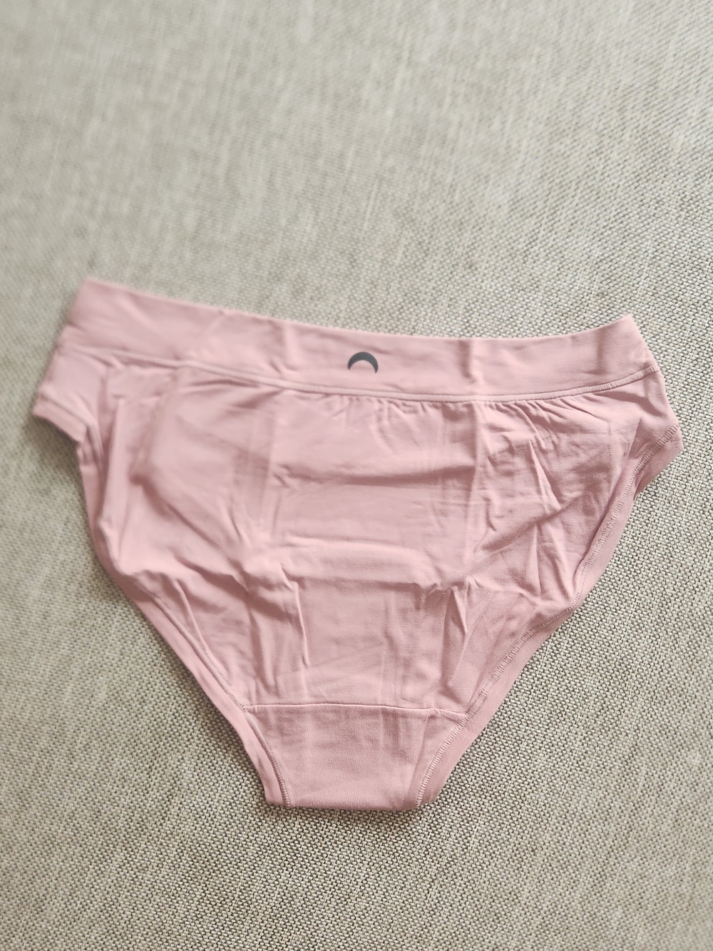 Huha Mineral Undies™ Crossover Bikini - Dusty Pink, Pebble - Picture 3 of 7